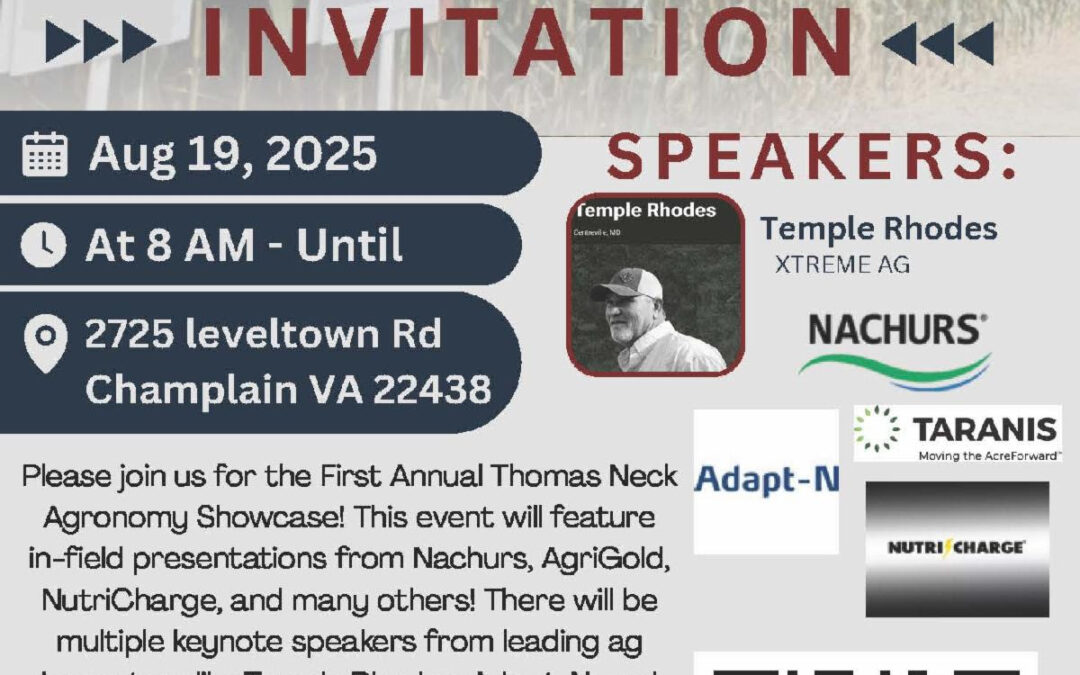 Thomas Neck Agronomy Showcase